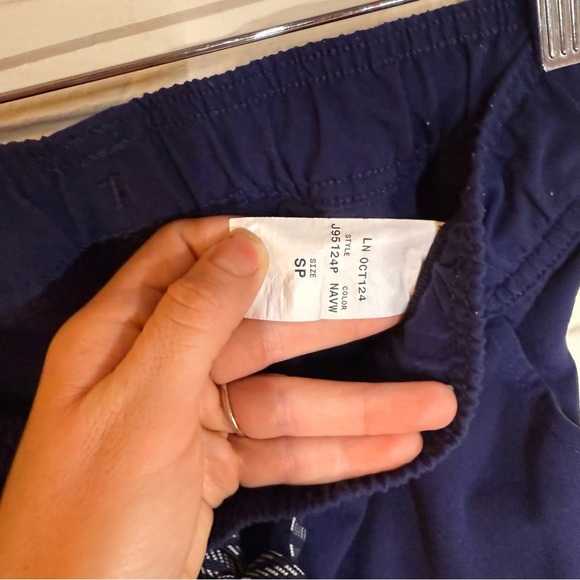 Jaanuu Navy Blue Jogger Scrub Bottoms, Women’s Size Small Petite - Picture 6 of 6